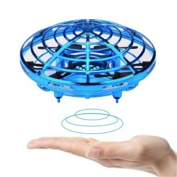 Mini drone UFO - sensor infravermelho de mão - brinquedo elétrico voador