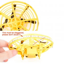 Mini drone UFO - sensor infravermelho de mão - brinquedo elétrico voador