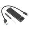 USB3.1 type-C - M.2 B Key - NGFF SATA SSD case - external disc enclosure - 10GbpsHDD case