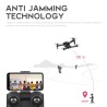 HJ78 Mini - WiFi - FPV - câmera dupla 4K HD - dobrável - RC Drone Quadcopter - RTF