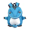 Mochila em forma de dinossauro - mochila escolar para crianças