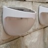 Lâmpada de parede de jardim movida a energia solar - à prova d'água - 6 LED