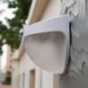 Lâmpada de parede de jardim movida a energia solar - à prova d'água - 6 LED
