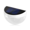 Lâmpada de parede de jardim movida a energia solar - à prova d'água - 6 LED