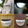 Lâmpada de parede de jardim movida a energia solar - à prova d'água - 6 LED
