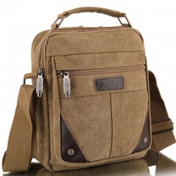 bolsa de ombro de lona