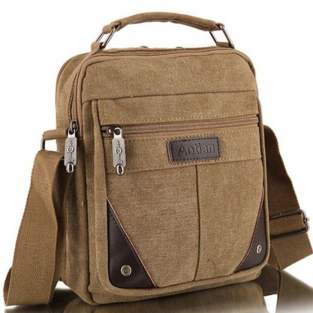 bolsa de ombro de lona