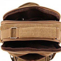 bolsa de ombro de lona