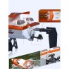 Feilun FT009 - barco RC - brinquedo - refrigeração a água - 2.4G - 4CH - 35km/h