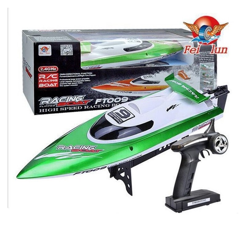 Feilun FT009 - barco RC - brinquedo - refrigeração a água - 2.4G - 4CH - 35km/h