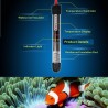 Aquarium water heater - with thermometer - adjustable - 25W - 50W - 100W - 200W - 300WAquarium