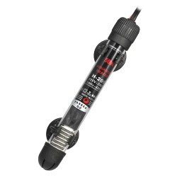 Aquarium water heater - with thermometer - adjustable - 25W - 50W - 100W - 200W - 300WAquarium