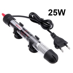 Aquarium water heater - with thermometer - adjustable - 25W - 50W - 100W - 200W - 300WAquarium