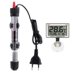 Aquarium water heater - with thermometer - adjustable - 25W - 50W - 100W - 200W - 300WAquarium