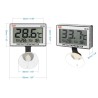 Aquarium water heater - with thermometer - adjustable - 25W - 50W - 100W - 200W - 300WAquarium