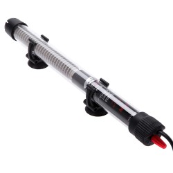 Aquarium water heater - with thermometer - adjustable - 25W - 50W - 100W - 200W - 300WAquarium