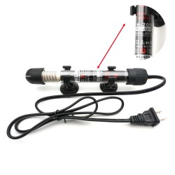 Aquarium water heater - with thermometer - adjustable - 25W - 50W - 100W - 200W - 300WAquarium