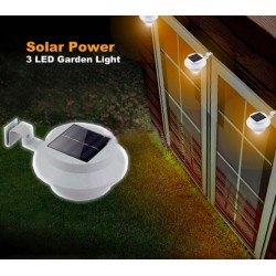 Lampa ogrodowa zasilana energią słoneczną - LED - wodoodporna