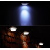 Lampa ogrodowa zasilana energią słoneczną - LED - wodoodporna