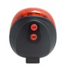Luz laser de bicicleta - lâmpada LED traseira - à prova d'água