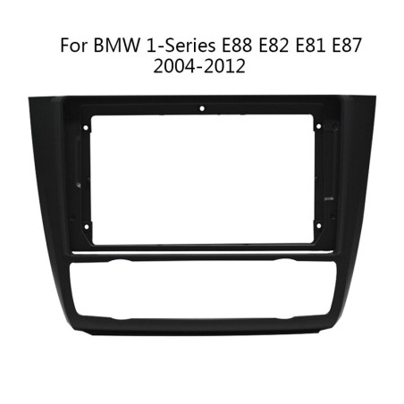 Quadro de auto-rádio 2 Din - fáscia - para BMW Série 1 E88 E82 E81 E87