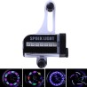 Luz de raio de bicicleta colorida - 32 LED - 30 padrões