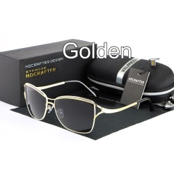 HDCRAFTER - Óculos de sol cat eye vintage - polarizados - UV400