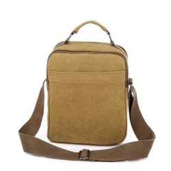 Bolsa pequena de ombro em lona