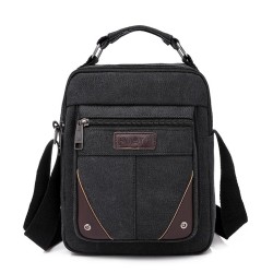 Bolsa pequena de ombro em lona