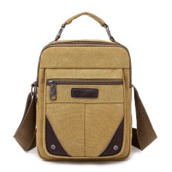 Bolsa pequena de ombro em lona