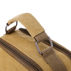 Bolsa pequena de ombro em lona