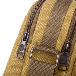 Bolsa pequena de ombro em lona