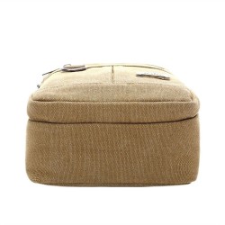 bolsa de ombro de lona clássica