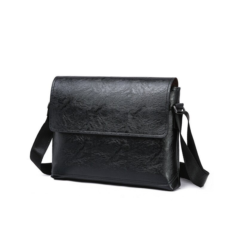 Elegant shoulder bag - leather - wideBags