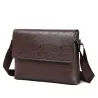 Bolsa de ombro elegante - couro - larga