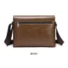 Bolsa de ombro elegante - couro - larga