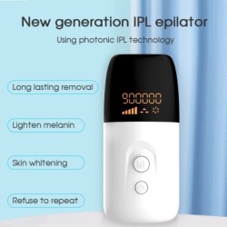 Depilador a laser - depilação permanente - IPL - 900000 - 5 marchas