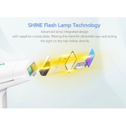 2 in 1 IPL laser gun - permanent hair removal - epilatorHair removal
