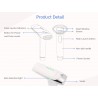 2 in 1 IPL laser gun - permanent hair removal - epilatorHair removal