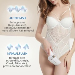 2 in 1 IPL laser gun - permanent hair removal - epilatorHair removal