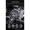 CHENXI - tourbillon mechanical watch - luminous - waterproof - leather strapWatches