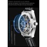 CHENXI - tourbillon mechanical watch - luminous - waterproof - leather strapWatches