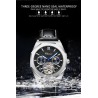 CHENXI - tourbillon mechanical watch - luminous - waterproof - leather strapWatches