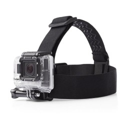 Alça de cabeça ajustável - montagem para câmeras GoPro