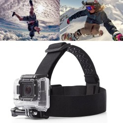 Alça de cabeça ajustável - montagem para câmeras GoPro