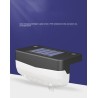 Luz de parede externa - lâmpada solar - à prova d'água - LED