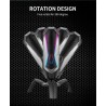 YANMAI T1 Mecha - microfone condensador para jogos - cardióide - RGB - USB