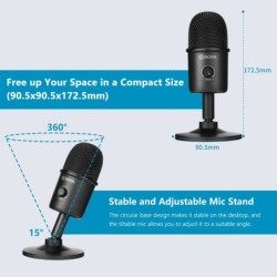 BOYA BY-CM3 - USB condenser microphone - with recordingMicrophones