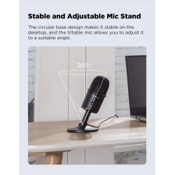 BOYA BY-CM3 - USB condenser microphone - with recordingMicrophones
