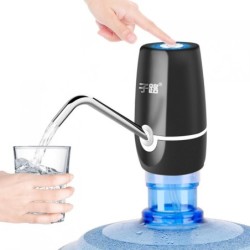 Mini dispensador elétrico de garrafa de água - torneira de pressão de água - tom de toque - sem fio - USB